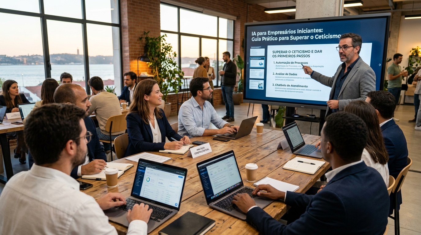 IA para Empresários Iniciantes: Guia Prático para Superar o Ceticismo e Dar os Primeiros Passos