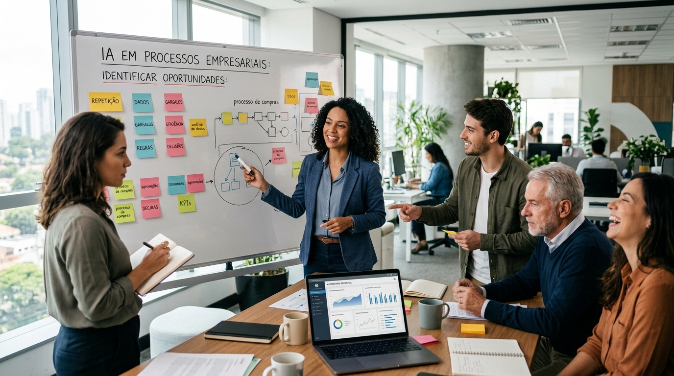 IA em Processos Empresariais: Como Identificar Oportunidades de Automação Inteligente na Sua Empresa
